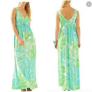 EUC Lilly Pulitzer Isla maxi dress